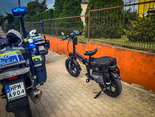 Jeździł tym po mieście jak rowerem. Został ukarany za brak rejestracji, ubezpieczenia i prawka