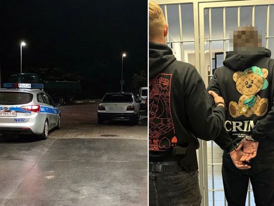 Kierował BMW bez prawka, ale z narkotykami. Wyrzucił metamfetaminę na oczach policjantów