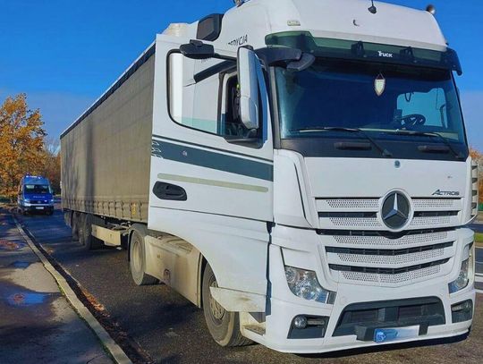 Kierowca ciężarówki nie robił obowiązkowych przerw. W dwa miesiące "uzbierał" kary na 150 tysięcy