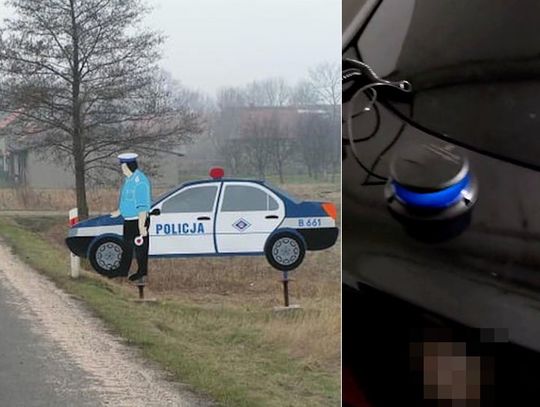 Kierowca forda z "kogutem" podszył się za policjanta. Chciał zdyscyplinować innego kierowcę
