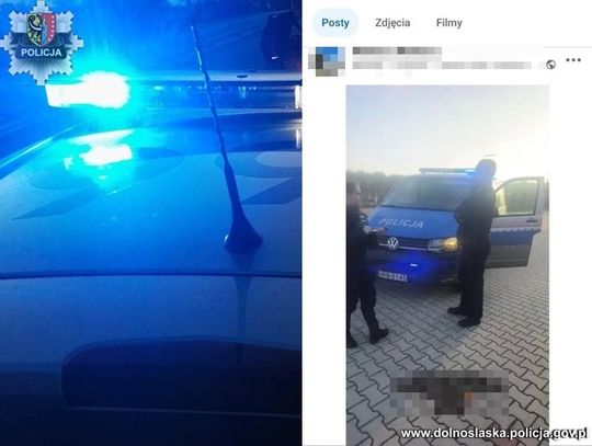 Kierowca mustanga bardzo zdenerwował się po kontroli i zaczął znieważać policjantów w internecie. Na komendę trafił w kajdankach