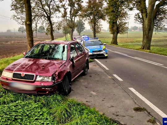 Kierowca pod wpływem amfetaminy potrącił rowerzystę. Ciężko ranny mężczyzna trafił do szpitala