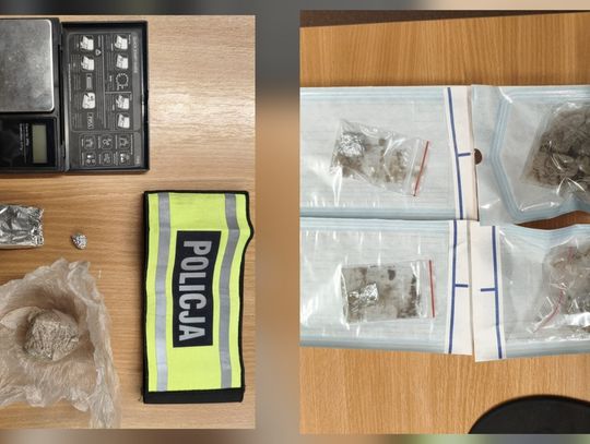 Kierowca zatrzymany do kontroli miał w aucie heroinę. Łącznie 30 gramów podzielone na mniejsze porcje