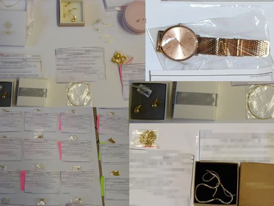 Kilka razy okradła ten sam sklep jubilerski. Zabrała biżuterię wartą blisko 120 tysięcy złotych