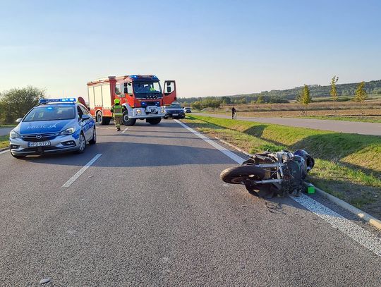 Koszmarny wypadek motocyklisty. Łoś wybiegł na drogę, 38-letni kierowca nie przeżył zderzenia