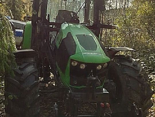 Kradzież ciągnika rolniczego oddanego do serwisu. W firmie nawet nie zorientowali się, że zniknął