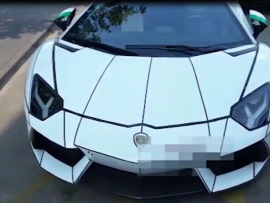 Kradzione lamborghini o wartości 1,5 miliona złotych odnalazło się w Warszawie