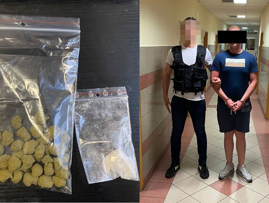 Kryminalni dowiedzieli się, że 27-latek diluje. Zaczęli obserwację, zwinęli go, gdy szedł chodnikiem