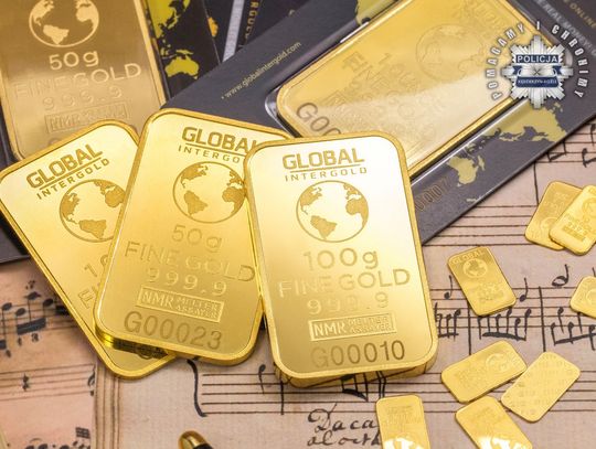 Kupił przez internet sztabkę złota "z certyfikatem". Po wizycie w mennicy przeżył szok