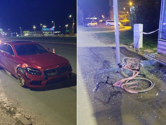 Mercedes zmiótł rowerzystkę na przejściu dla pieszych. Poszkodowana kobieta zginęła na miejscu