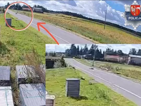 Mężczyzna zemdlał na środku drogi i uderzył głową o asfalt. Z pomocą ruszył mieszkający obok policjant
