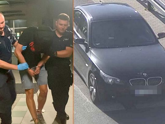 Miał 8 lat do odsiedzenia i driftował BMW. Po zatrzymaniu stawiał się do policjantów