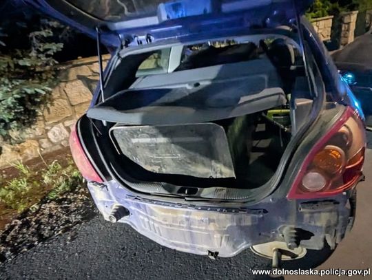 Miał specjalnie wyposażone auto do kradzieży paliwa. W środku zbiornik, węże i pompa
