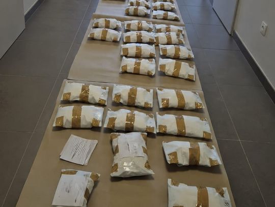 Młody diler ukrywał towar wart 2 miliony złotych. Policjanci przejęli 40 kilogramów mefedronu