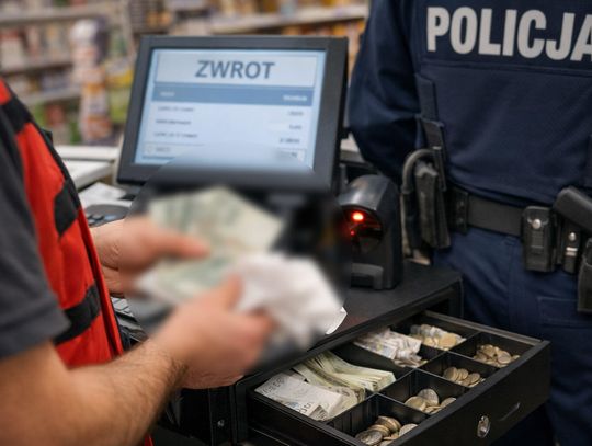 Młody kasjer robił fałszywe zwroty, a pieniądze brał dla siebie. Udało się wiele razy aż w końcu wpadł Młody kasjer robił fałszywe zwroty, a pieniądze brał dla siebie. Udało się wiele razy aż w końcu wpadł