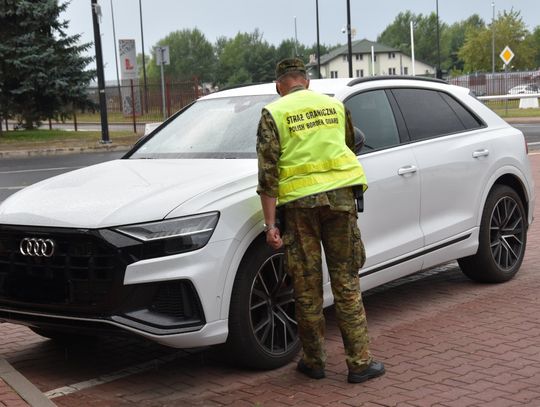 Mołdawianin chciał wyjechać z Polski skradzionym audi wartym ponad pół miliona złotych