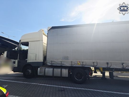 Mołdawianin przyjechał ciężarówką na rozładunek. Miał ponad 4 promile alkoholu