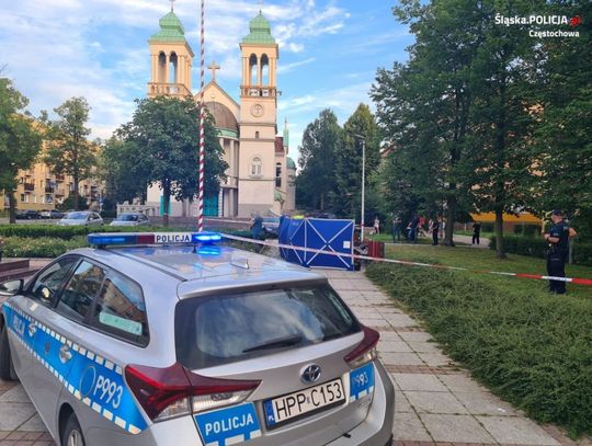 Morderstwo w centrum Częstochowy. Mężczyzna zginął od ciosu młotkiem