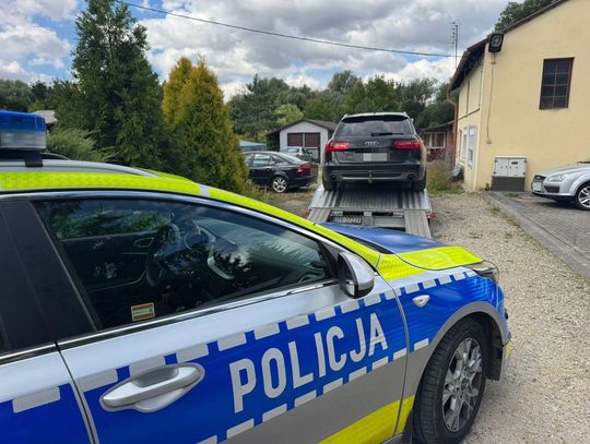 Na oczach policjantów wyprzedził na podwójnej ciągłej. 36-latek kierował audi mimo czterech zakazów