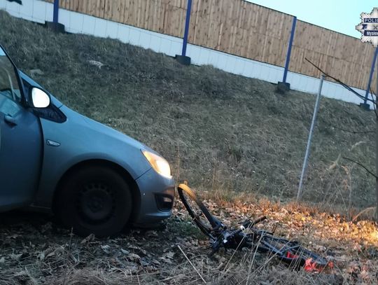 Na widok radiowozu rowerzysta skręcił w las i zaczął uciekać. Uciekał, bo miał dużo amfetaminy