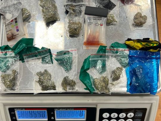 Na widok radiowozu zrobił się nerwowy i przyspieszył. 21-latek zatrzymany z narkotykami