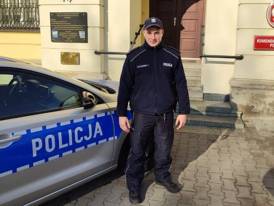 Naćpany kierowca ciężarówki zgubił się i zapytał o drogę policjanta