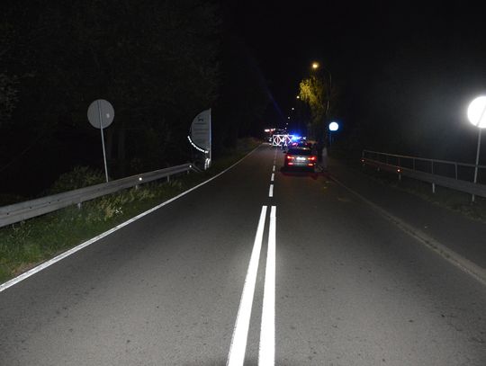 Nagle zszedł z chodnika na jezdnię. 61-latek został śmiertelnie potrącony