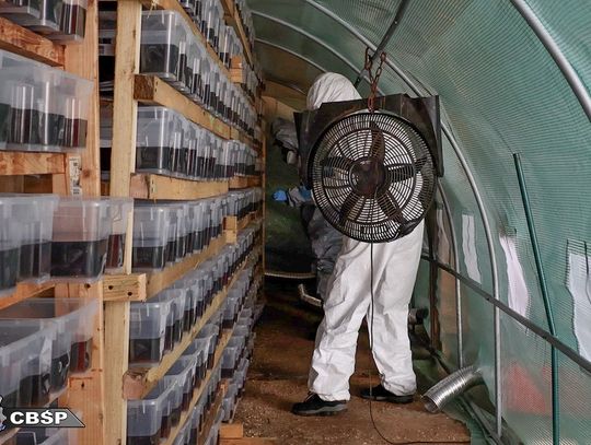 Nalot CBŚP na potężne laboratorium narkotyków syntetycznych. Przejęto 1600 kg klofedronu