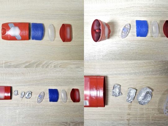 Narkotyki ukryte w dezodorancie. Próba przemytu do strzeżonego ośrodka dla cudzoziemców