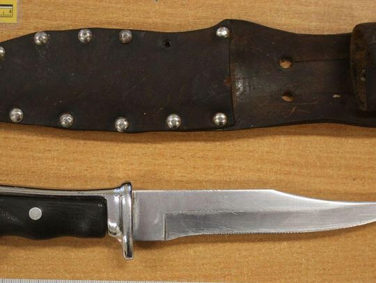 Nie chcieli go wpuścić na koncert, bo chwiał się na nogach. Mężczyzna wyjął "kosę" i groził ochroniarzowi