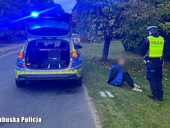 Nie zatrzymał się do kontroli. Policjanci zablokowali renault i obezwładnili kierowcę