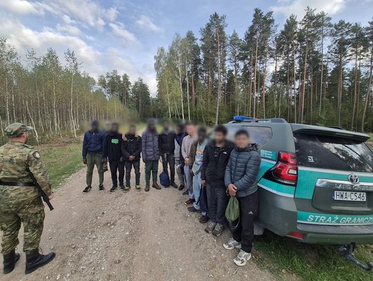 Niebezpieczne ataki na służby i blisko 50 prób nielegalnego przekroczenia granicy z Białorusią