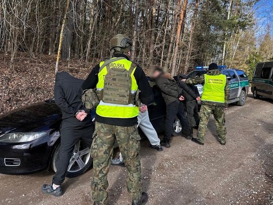 Nieudany przerzut przy granicy. Kurierzy czekali na Afgańczyków w umówionym miejscu