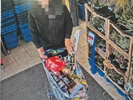 Notorycznie okradał sklepy. 39-latek wpadł z wózkiem pełnym łupów