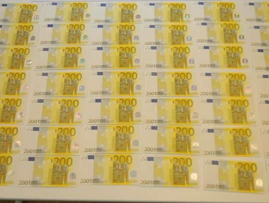 Obcokrajowiec zatrzymany z dużą ilością fałszywych euro. Kryminalni dopadli go na autostradzie