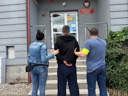 Obudowa po telewizorze jako leśna skrytka na narkotyki. Mężczyzna wpadł podczas odbioru paczki