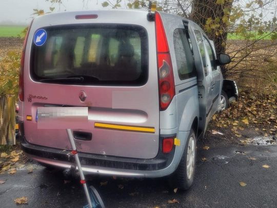 Osobówka wjechała w drzewo, kierowca i pasażer zginęli na miejscu