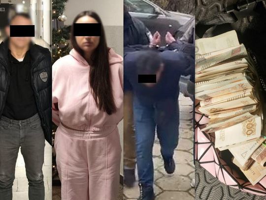 Oszuści zatrzymani podczas próby ucieczki z miasta. Wyłudzili blisko 400 tysięcy złotych [WIDEO]