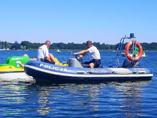 Palili zioło na rowerku wodnym. Mieli pecha, bo obok przepływał dzielnicowy