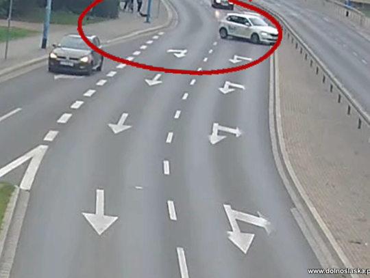 Pies wyrwał się właścicielowi i wbiegł na jezdnię. Doszło do groźnego zdarzenia drogowego