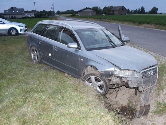 Pijana matka wiozła trójkę dzieci i partnera. Spowodowała wypadek, w którym ranne zostały jej dzieci