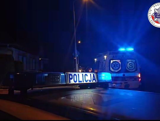 Pijany 17-latek wdrapał się na słup i poraził go prąd. Z poważnymi obrażeniami trafił do szpitala