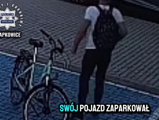 Pijany 31-latek zajechał pod komendę na rowerze i zaparkował na miejscu dla niepełnosprawnych