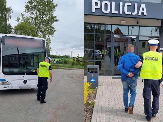 Pijany kierowca autobusu przywiózł dzieci do szkoły i chciał zabrać kolejne na wycieczkę. To miała być rutynowa kontrola