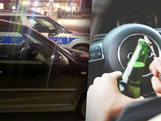 Pijany kierowca doniósł policji sam na siebie. Gdy przyjechali rozmyślił się i zaczął uciekać