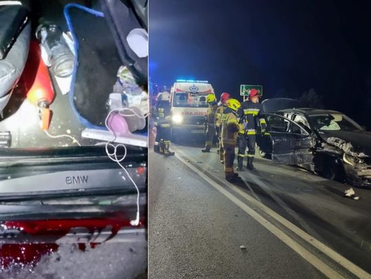 Pijany sprawca poważnego wypadku chciał oszukać policjantów, udając, że nie zna polskiego