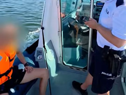 Pływał skuterem wodnym po alkoholu i kokainie. Zatrzymał go policyjny patrol wodny