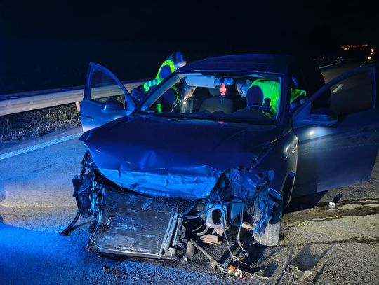 Po alkoholu i narkotykach rozbił auto. 24-latek wymyślił porwanie, bo bał się reakcji rodziców