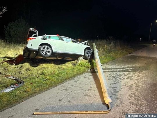 Po kolizji porzucił BMW i zaszył się z amfetaminą w hotelu. Policjanci odnaleźli go tam kolejnego dnia