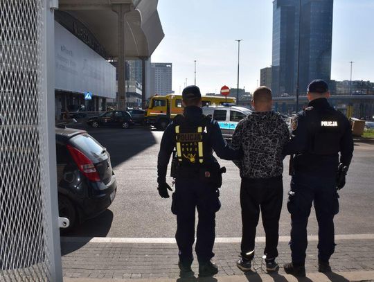 Pobił i okradł mężczyznę w toalecie restauracji. Policjanci zatrzymali go dzień później w parku